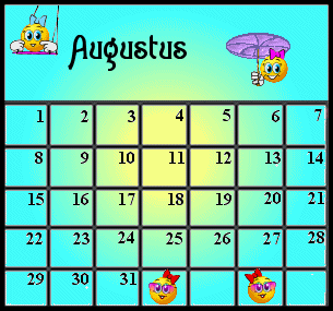 Augustus - AGENDA Kinderpleinen & Pleinderpleinen